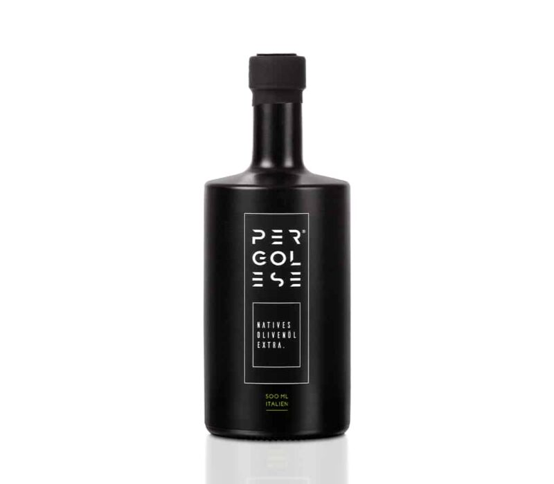 PERGOLESE Olivenöl - die Designerflasche