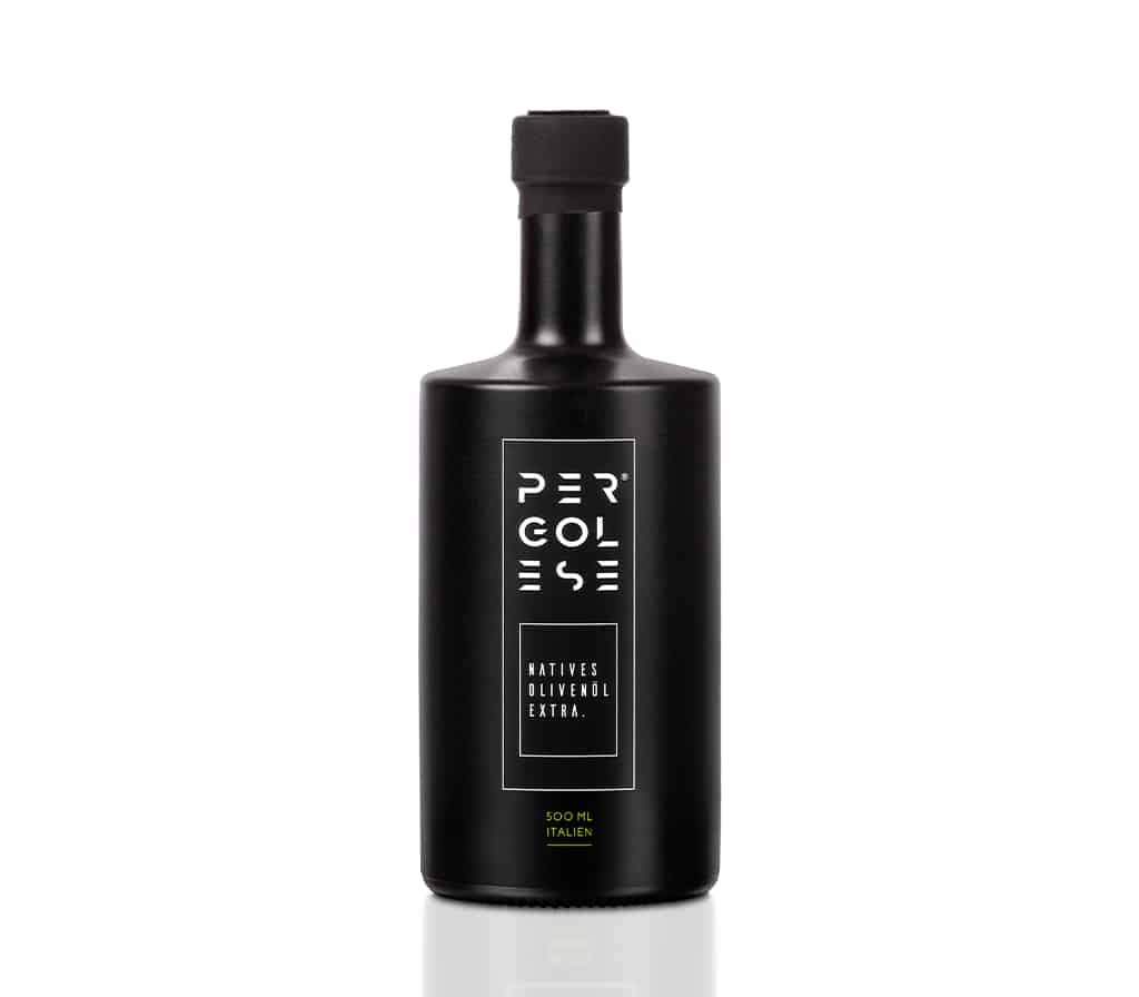 PERGOLESE Olivenöl - die Designerflasche